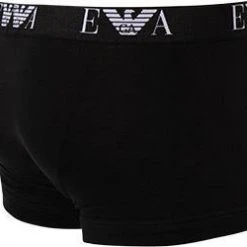 EMPORIO ARMANI Trunk 3-Pack 111357/CC715/21320 Trunks, Baumwoll-Stretch, Schwarz -MR Wasch Geschaft 327159 norm3
