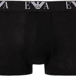 EMPORIO ARMANI Trunk 3-Pack 111357/CC715/56110 Trunks, Baumwoll-Stretch, Schwarz-nachtblau-weiß, Weiß-schwarz-marine -MR Wasch Geschaft 327160 norm3