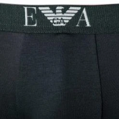 EMPORIO ARMANI Trunk 3-Pack 111357/CC715/56110 Trunks, Baumwoll-Stretch, Schwarz-nachtblau-weiß, Weiß-schwarz-marine -MR Wasch Geschaft 327160 norm4