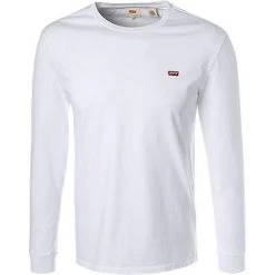 Levi's® Original Tee Cotton 72848/0000 Longsleeve, Baumwolle, Weiß