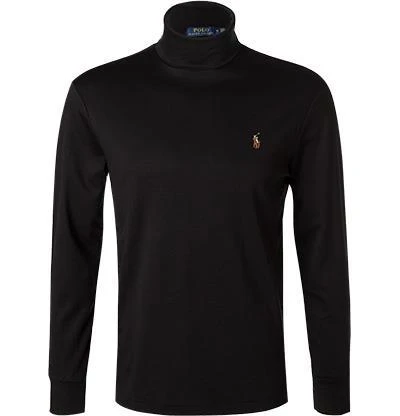 Polo Ralph Lauren Rollkragenshirt 710760126/001 Baumwolle, Schwarz 1 Polo Ralph Lauren Rollkragenshirt 710760126/001 Baumwolle, Schwarz