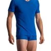 Olaf Benz RED1950 V-Shirt 108404/4409 T-Shirt, Mikrofaser, Royalblau