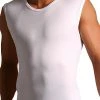 Novila Natural Comfort Under-Shirt 8036/01/1 Tanktop, Mako-Baumwolle, Weiss