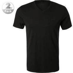 JOOP! T-Shirt 2er Pack 30018464/001 Baumwoll-Stretch, Schwarz