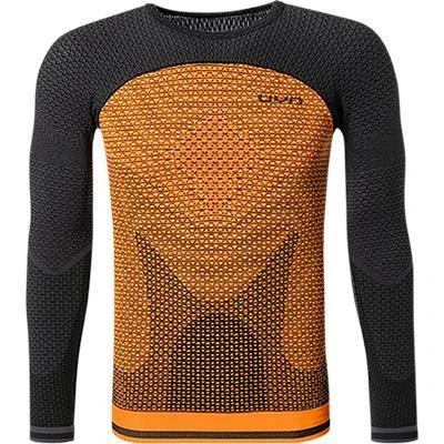 UYN Sport T-Shirt O101425/O174 Funktionsshirt, Mikrofaser, Orange-schwarz, Grau-orange 1 UYN Sport T-Shirt O101425/O174 Funktionsshirt, Mikrofaser, Orange-schwarz, Grau-orange