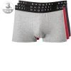 bugatti Boxer Briefs 3er Pack 50148/6061/421 Trunks, Baumwolle, Rot-navy-hellgrau, Rot-grau-dunkelblau
