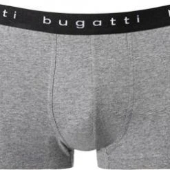 bugatti Boxer Briefs 3er Pack 50148/6061/821 Trunks, Baumwolle, Schwarz-weiß-hellgrau, Weiß-grau-schwarz -MR Wasch Geschaft 337436 norm2