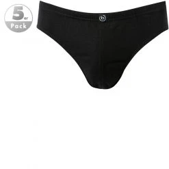 bugatti Sport Slip 5er Pack 50149/4009/930 Slips, Baumwolle, Schwarz