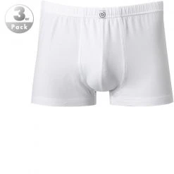 bugatti Pants 3er Pack 50150/6061/110 Trunks, Baumwolle, Weiß