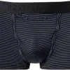 HOM HO1 Simon Boxer Briefs 359850/0004 Trunk mit Eingriff, Mikrofaser, Schwarz gestreift, Schwarz