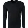 American Vintage Longsleeve MDEC1B/noir Baumwolle, Schwarz