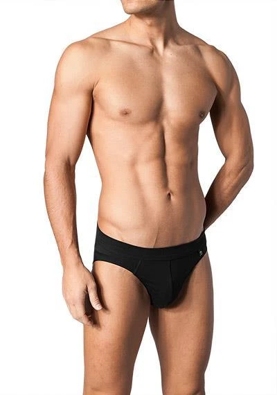 Schiesser Long Life Cotton Rio-Slip 145134/000 Baumwoll-Stretch, Schwarz 1 Schiesser Long Life Cotton Rio-Slip 145134/000 Baumwoll-Stretch, Schwarz