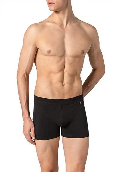 Schiesser Long Life Cotton Shorts 145136/000 Trunk, Baumwoll-Stretch, Schwarz 1 Schiesser Long Life Cotton Shorts 145136/000 Trunk, Baumwoll-Stretch, Schwarz