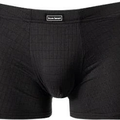 bruno banani Shorts Check Line 2.0 2201-2165/0125 Trunk, Mikrofaser, Schwarz