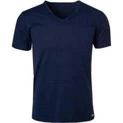 bruno banani V-Shirt Check Line 2.0 2206-2165/0542 T-Shirt, Mikrofaser, Marineblau, Marine