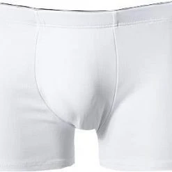 bruno banani Shorts Rib Made 2201-2163/0001 Trunk, Mikrofaser, Weiß, Wieß