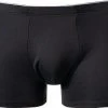 bruno banani Shorts Rib Made 2201-2163/0007 Trunk, Mikrofaser, Schwarz
