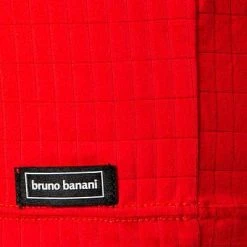 bruno banani Shirt Check Line 2.0 2207-2165/1070 T-Shirt, Mikrofaser, Rot -MR Wasch Geschaft 345488 norm3
