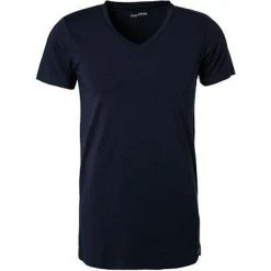 bruno banani V-Shirt Infinity 2205-2162/0090 T-Shirt, Baumwolle-Modal, Navy, Dunkelblau