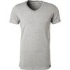 bruno banani V-Shirt Infinity 2205-2162/0103 T-Shirt, Baumwolle-Modal, Grau meliert, Graumelange