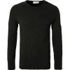 American Vintage Longsleeve MSON24G/anthracite ch. Baumwolle, Anthrazit meliert