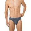 HOM HO1 Mini Briefs 359521/00MY Slip, Baumwoll-Stretch, Grau