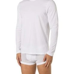 Mey Story Longsleeve 34340/101 Pima Baumwolle, Weiß