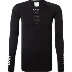 UYN Shirt U100218/B000 Longsleeve, Bio-Mikrofaser, Schwarz