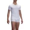 Olaf Benz RED2059 V-Neck regular 108735/1000 T-Shirt, Mikrofaser, Weiß