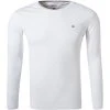 TOMMY JEANS T-Shirt DM0DM04409/100 Longsleeve, Bio Baumwolle, Weiß