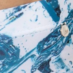 bruno banani Hip Shorts Ice Cubes 2202-2268/4207 Trunk, Mikrofaser-Stretch, Petrol-weiß gemustert, Multicolor -MR Wasch Geschaft 360785 norm2