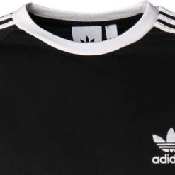 adidas ORIGINALS 3-Stripes Ls black GN3478 Longsleeve, Baumwolle, Schwarz -MR Wasch Geschaft 360885 norm2