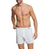 Schiesser Boxershorts 2er Pack 174002/908 Baumwolle, Weiß-nachtblau, Schwarz-blau