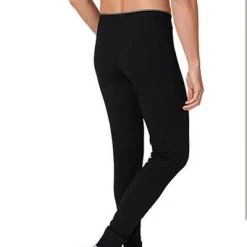 Schiesser Hose lang 173813/000 Lange Unterhose, Baumwoll-Stretch, Schwarz -MR Wasch Geschaft 362261 norm3