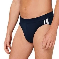 Schiesser Rio-Slips 3er Pack 173815/904 Baumwoll-Stretch, Blau-schwarz, Multicolor -MR Wasch Geschaft 362267 norm2