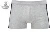 Schiesser Shorts 3er Pack 173816/202 Trunks, Baumwoll-Stretch, Grau meliert, Grau