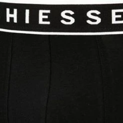 Schiesser Shorts 3er Pack 173983/000 Trunks, Baumwoll-Stretch, Schwarz -MR Wasch Geschaft 362300 norm2