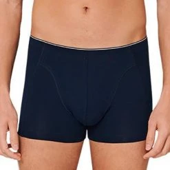 Schiesser Shorts 174004/803 Trunk, Baumwolle, Dunkelblau -MR Wasch Geschaft 362340 norm2