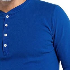 Schiesser Revival Karl-Heinz Henley 1/1 172123/824 Longsleeve, Baumwolle, Indigo 8 Schiesser Revival Karl-Heinz Henley 1/1 172123/824 Longsleeve, Baumwolle, Indigo -MR Wasch Geschaft 362380 norm3