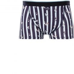 MC ALSON Jersey Boxer-Shorts J4203/blau Trunk, Baumwoll-Jersey