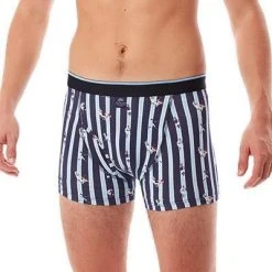 MC ALSON Jersey Boxer-Shorts J4203/blau Trunk, Baumwoll-Jersey -MR Wasch Geschaft 362700 norm2