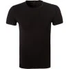 Ermenegildo Zegna Stre. Cot. T-Shirt N2M20005/001 Baumwolle, Schwarz