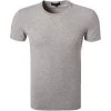 Ermenegildo Zegna Stre. Cot. T-Shirt N2M20005/020 Baumwolle, Grau meliert, Grau