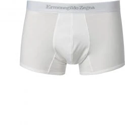 Ermenegildo Zegna Stret. Cotton Trunk N2LC6005/100 Baumwoll-Stretch, Weiß