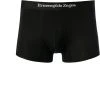 Ermenegildo Zegna Stret. Cotton Trunk N2LC6005/001 Baumwoll-Stretch, Schwarz