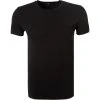 Ermenegildo Zegna Micromodal T-Shirt N2M20006/001 Mikrofaser schwarz, Weiß