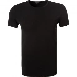 Ermenegildo Zegna Micromodal T-Shirt N2M20006/001 Mikrofaser schwarz, Weiß