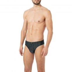 bruno banani Sportslip Channel 2203-2275/4213 Mikrofaser, Hellblau-schwarz meliert, Hellbau-schwarz