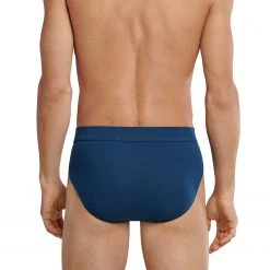 Schiesser Rio-Slips 3er Pack 173815/908 Bio Baumwoll-Stretch, Navy-petrol-schwarz, Blau-petrol -MR Wasch Geschaft 366202 norm3