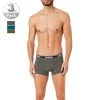 Strellson Shorts 3er Pack 531444/704 Trunks, Baumwoll-Stretch, Petrol-khaki, Grün-olive-türkis